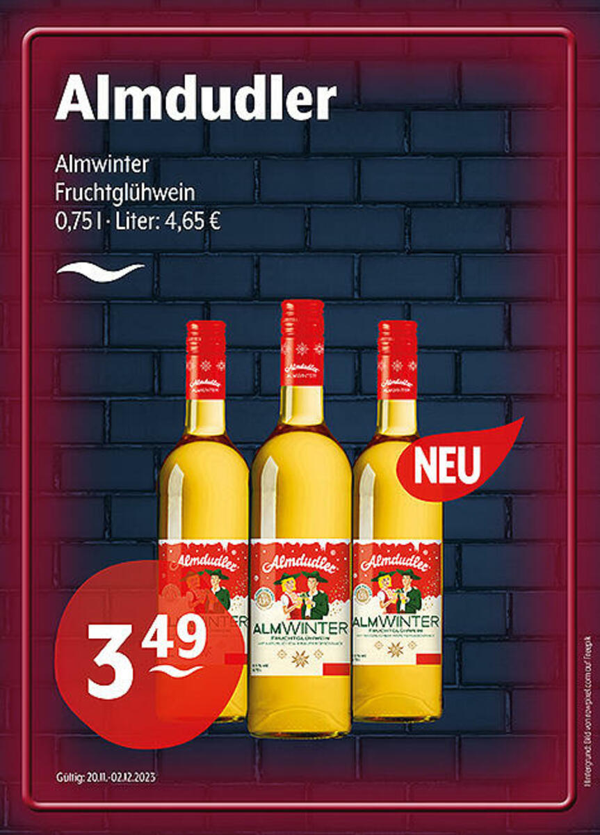 Bild 1 von Almdudler Almwinter
Fruchtglühwein