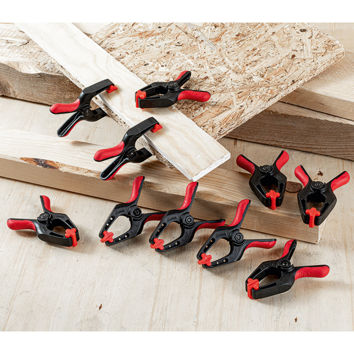 Bild 1 von Kraft Werkzeuge Spannzwingen-Set