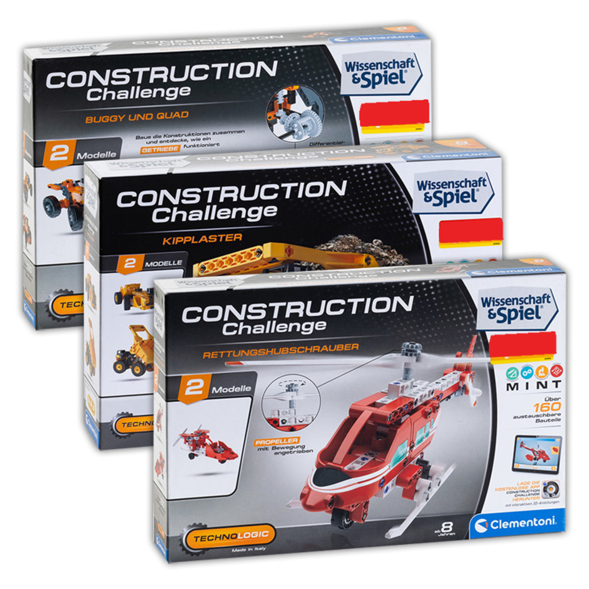 Bild 1 von Clementoni Techno-Logic Bausatz