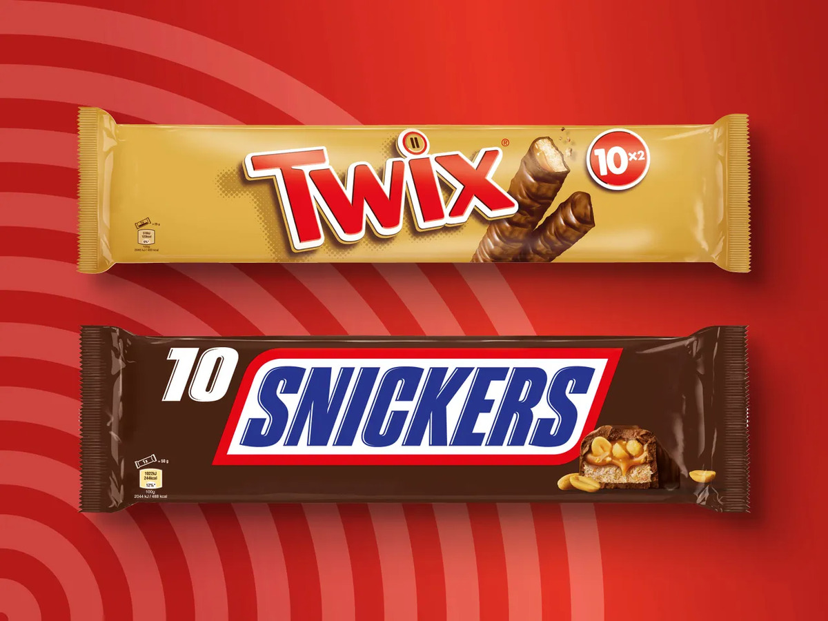 Bild 1 von Snickers/Twix/Mars, 
         500/450 g