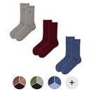 Bild 1 von UP2FASHION Herren Grobstrick-Socken, 3 Paar