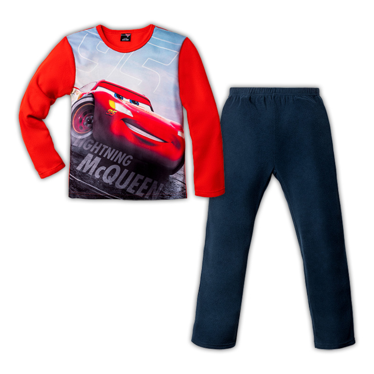 Bild 2 von Mikrofleece-Pyjama oder -Nachthemd