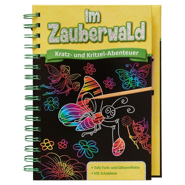 Bild 2 von Kratz- oder Wassermalbuch