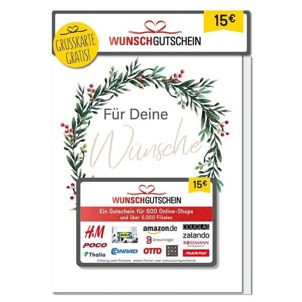 Bild 2 von Wunschgutschein 15 €