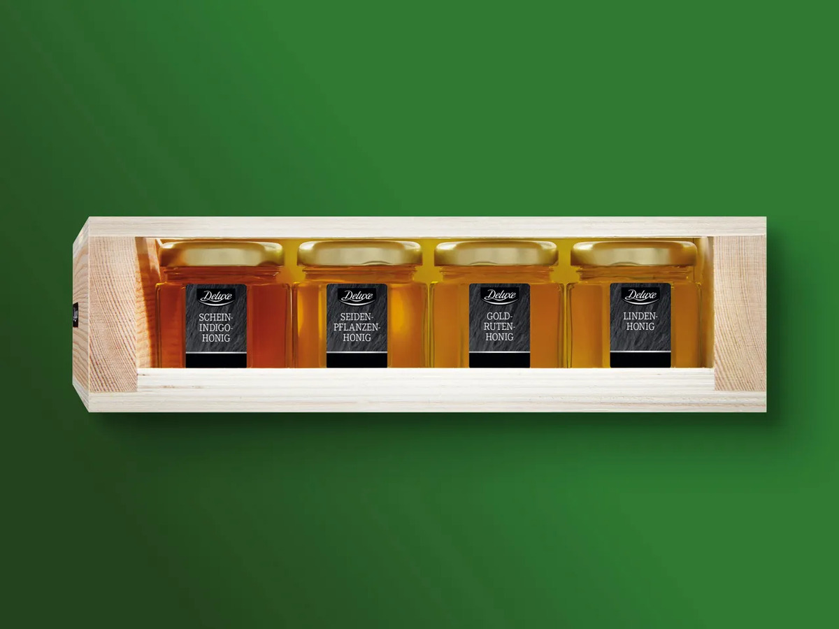 Bild 1 von Deluxe Honig-Variationen, 
         4x 60 g