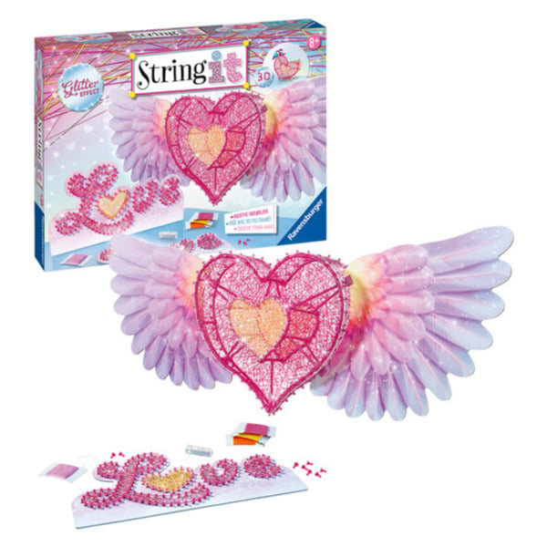 Bild 1 von Bastel-Set String it, 3D Heart