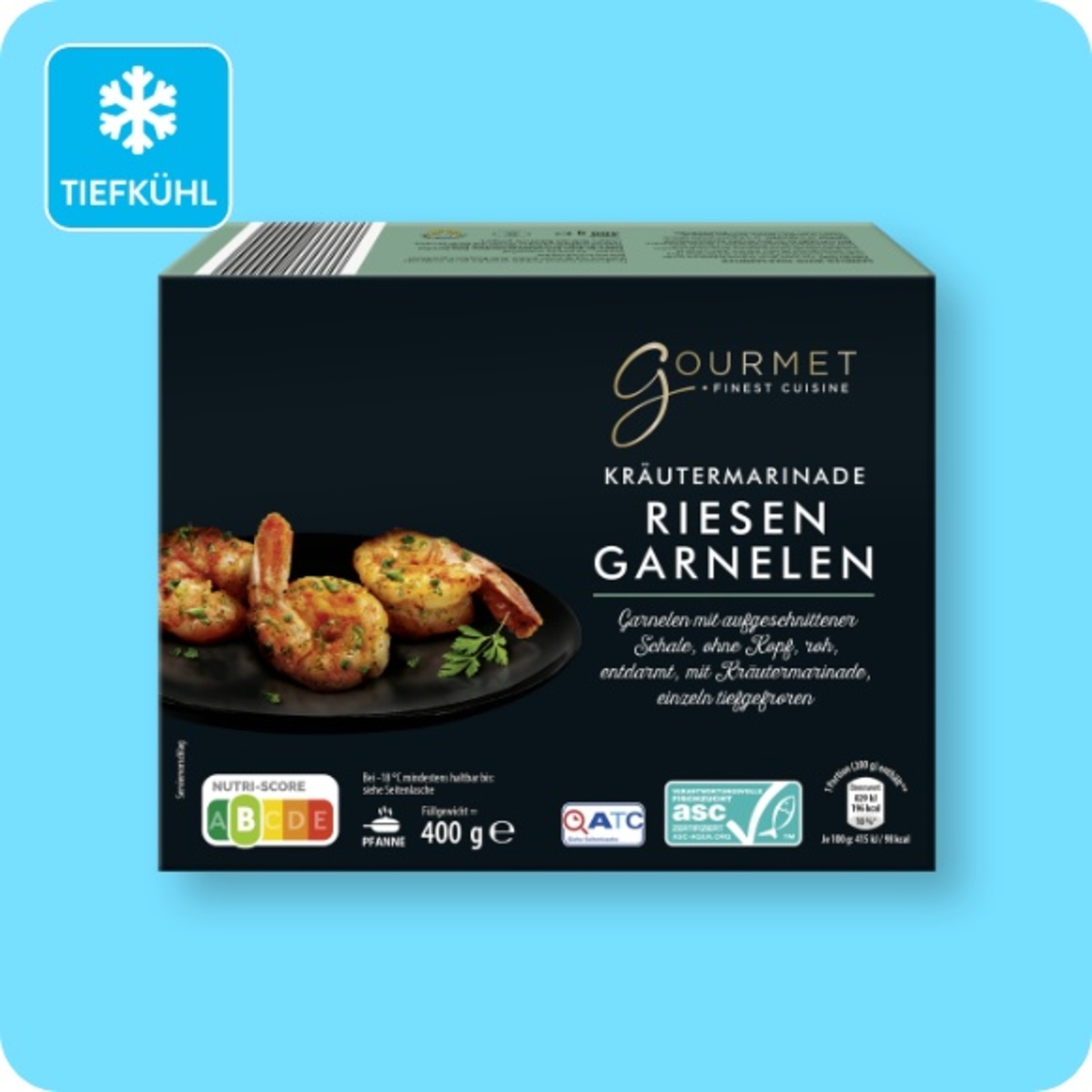 Bild 1 von Riesengarnelen mit Schale