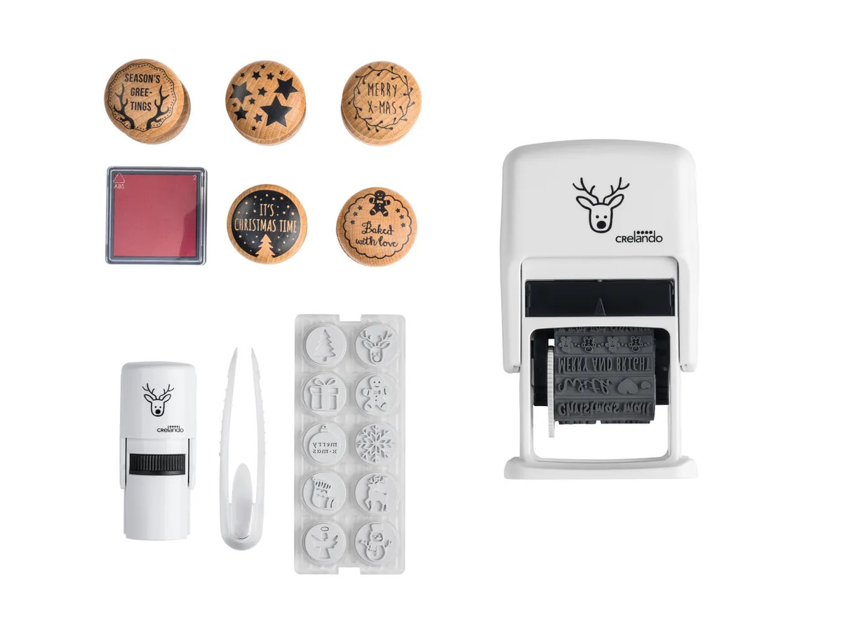 Bild 1 von crelando® Stempel-Bastelset, 
         Set