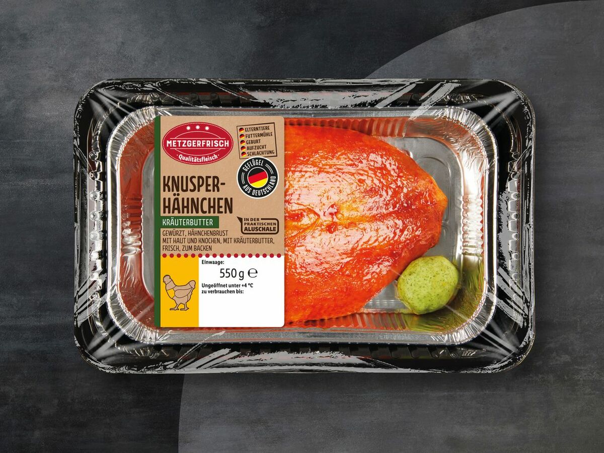 Metzgerfrisch Knusper-Hähnchen, 550 g von Lidl ansehen!