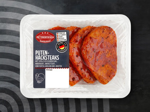 Metzgerfrisch Puten-Hacksteaks, 
         320 g