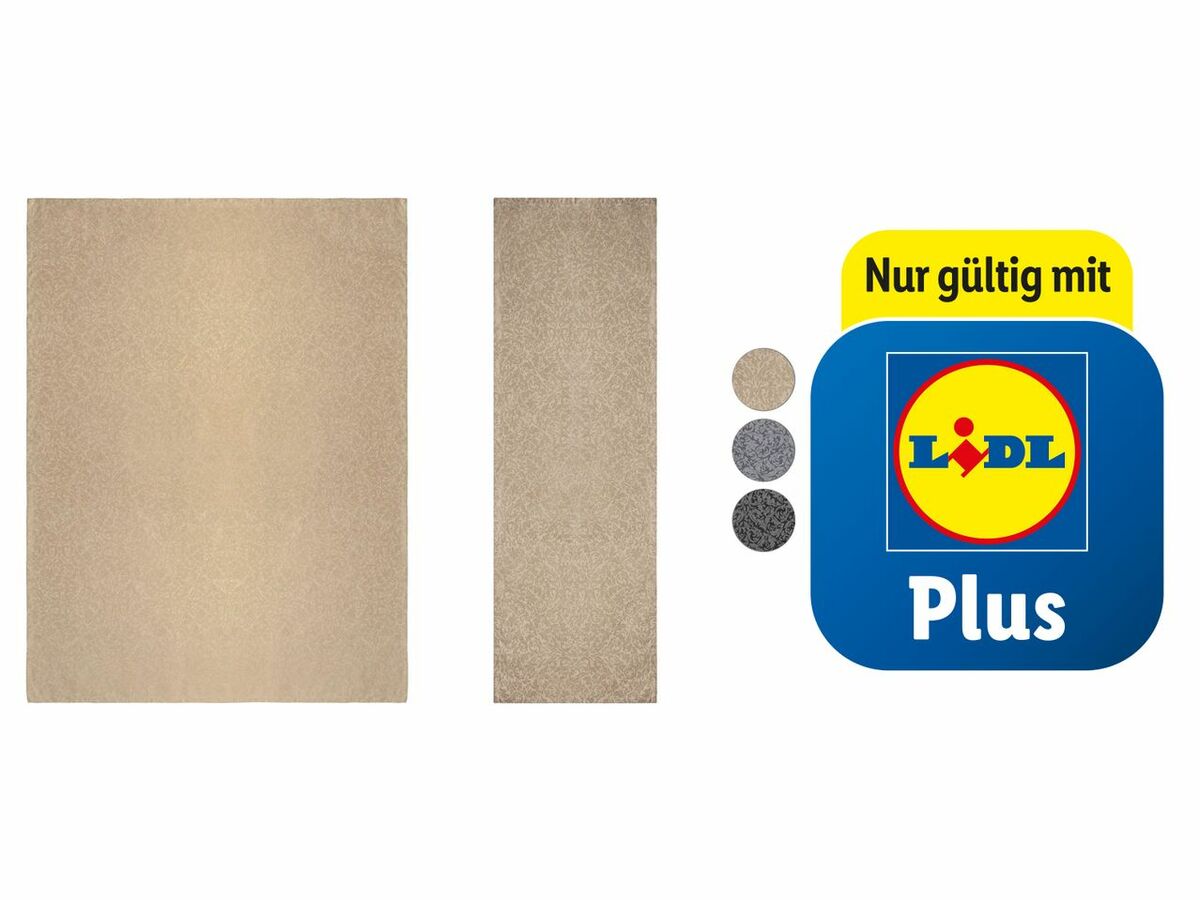 Bild 1 von LIVARNO home Jacquard-Tischdecke/-Tischläufer-Set, 
         Set/Stück