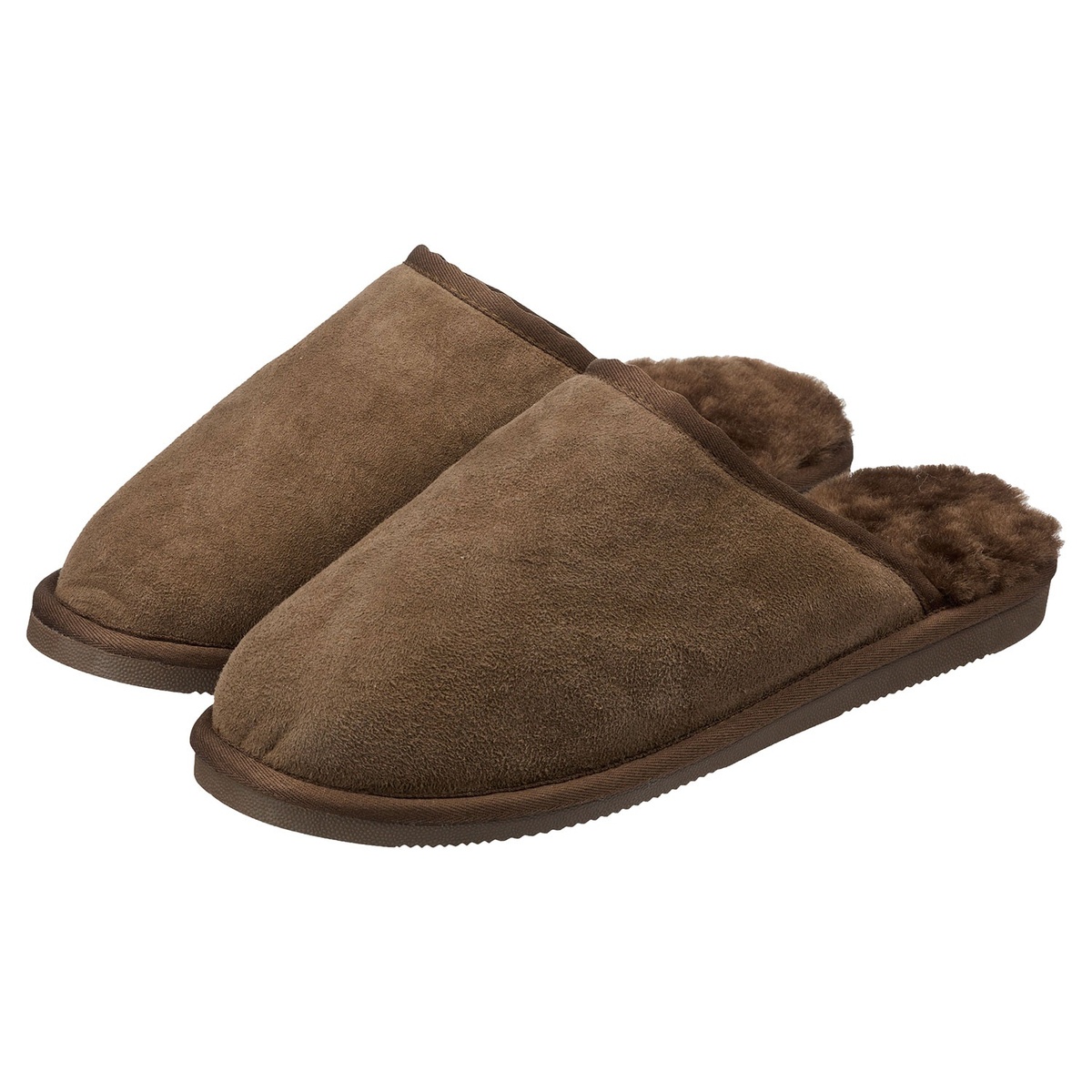 Bild 3 von Damen und Herren Lammfell-Hausschuhe