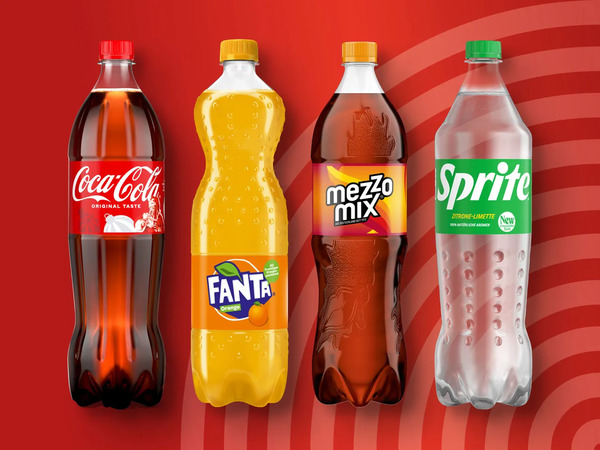 Bild 1 von Coca-Cola/Fanta/ Mezzo Mix/Sprite, 
         1,25 l zzgl. -.25 Pfand