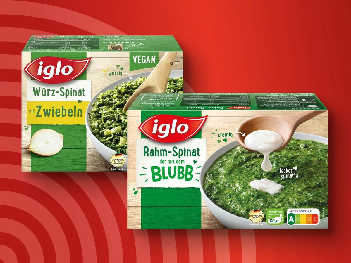 Bild 1 von Iglo Spinat, 
         750/500 g