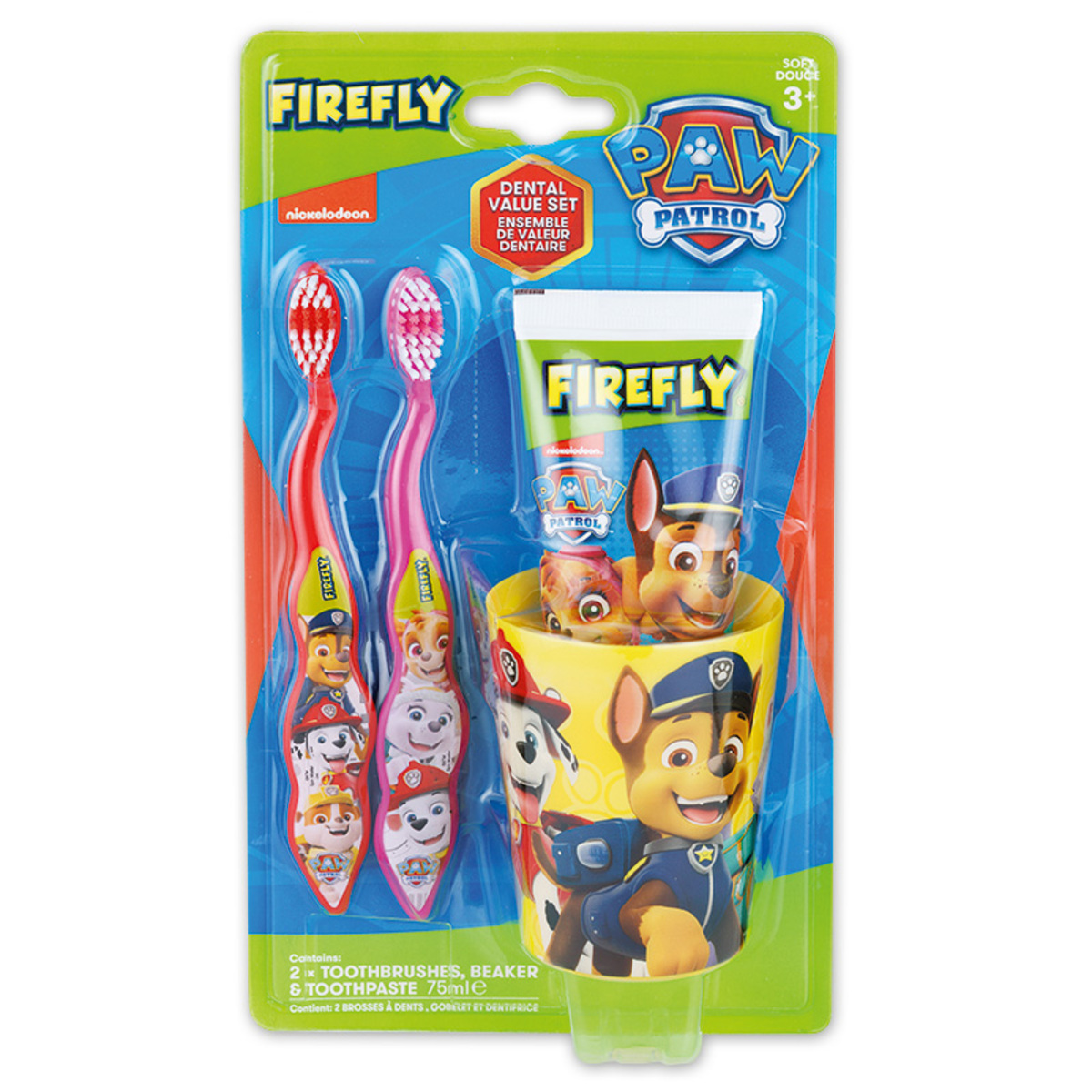 Bild 1 von Firefly / Paw Patrol Kids-Zahnpflegeset