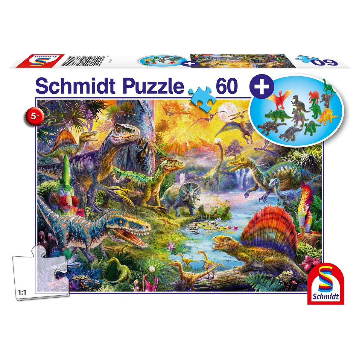 Bild 4 von SCHMIDT Kinderpuzzle mit Zugabe