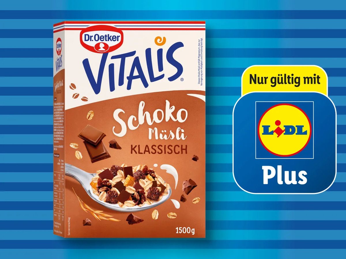 Bild 1 von Vitalis Müsli Großpackung, 
         1,5 kg