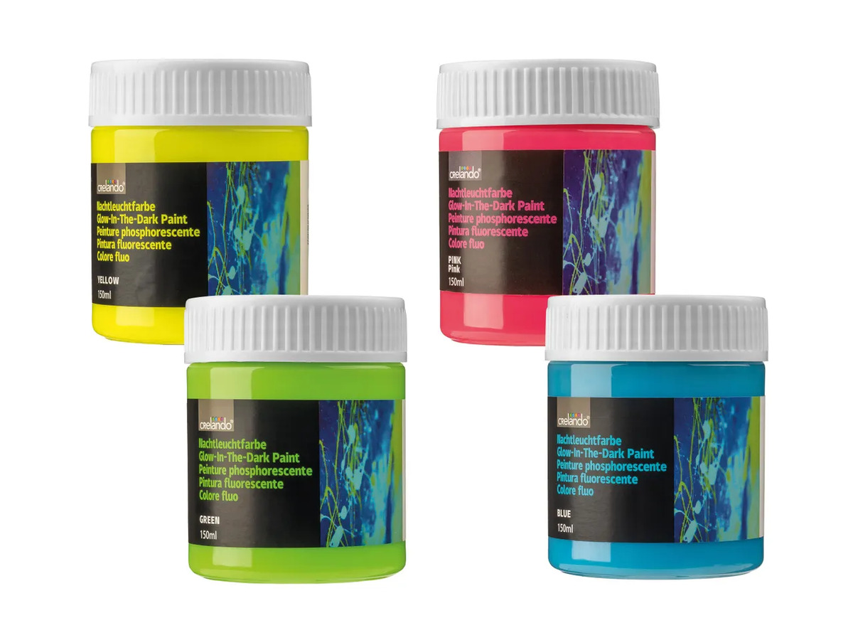 Bild 1 von crelando® Nachtleuchtfarbe, 
         150 ml
