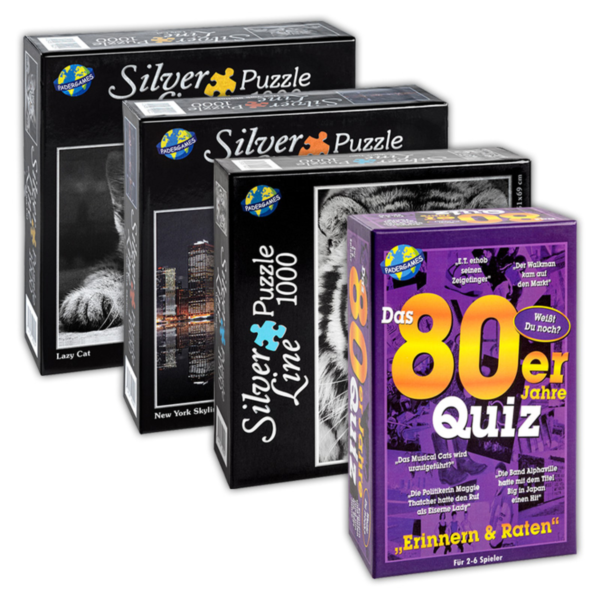 Bild 1 von Padergames Party-Spiel / Silver-Puzzle