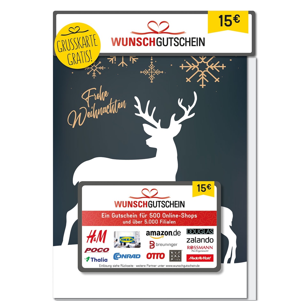 Bild 1 von Wunschgutschein 15 €