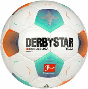 Derbystar Fußball Bundesliga Magic APS, Grün|orange|weiß