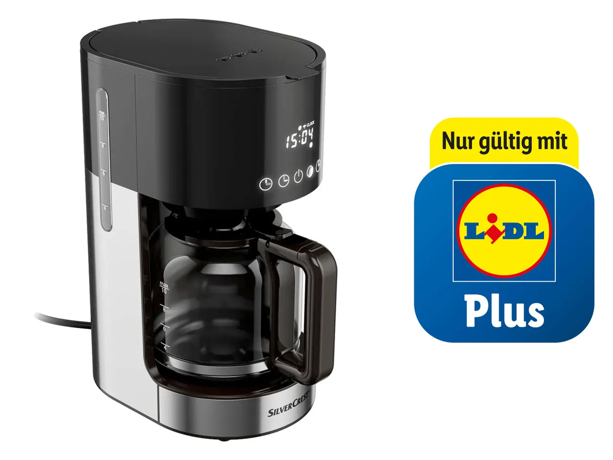 Bild 1 von SILVERCREST® KITCHEN TOOLS Kaffeemaschine Smart, 
         Stück