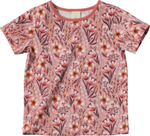 ALANA Kinder Shirt, Gr. 116, aus Bio-Baumwolle, rosa