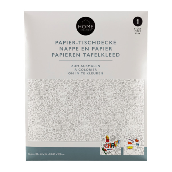 Bild 2 von HOME CREATION Papier-Tischdecke