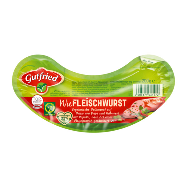 GUTFRIED Wie Fleischwurst von ALDI Nord ansehen!
