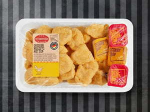 Metzgerfrisch Chicken Nuggets mit Dip, 
         1 kg