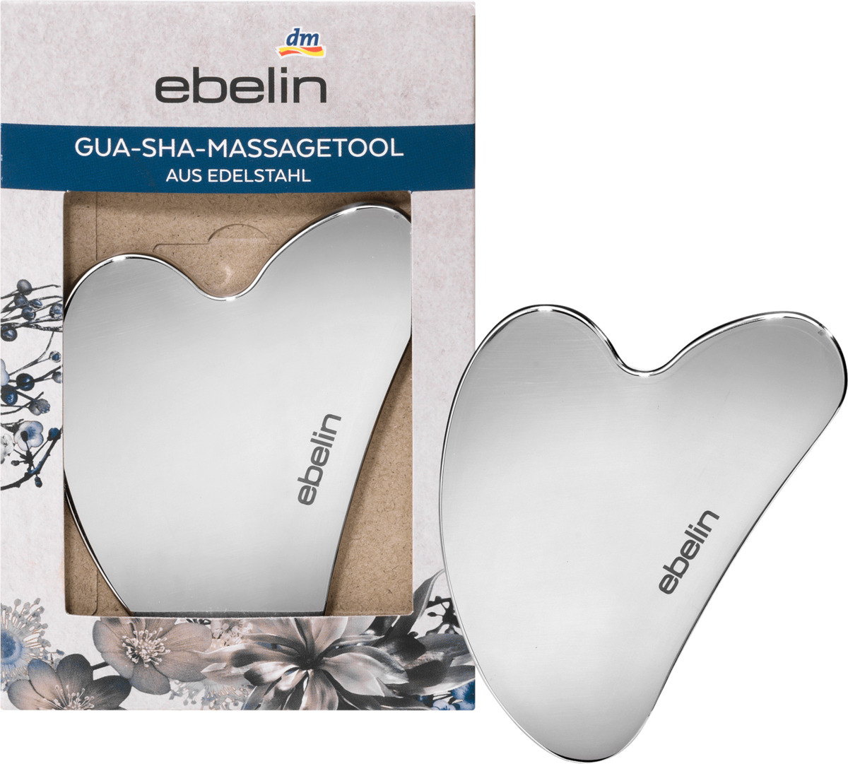 Bild 1 von ebelin Gua-Sha-Massagetool Floral Fall