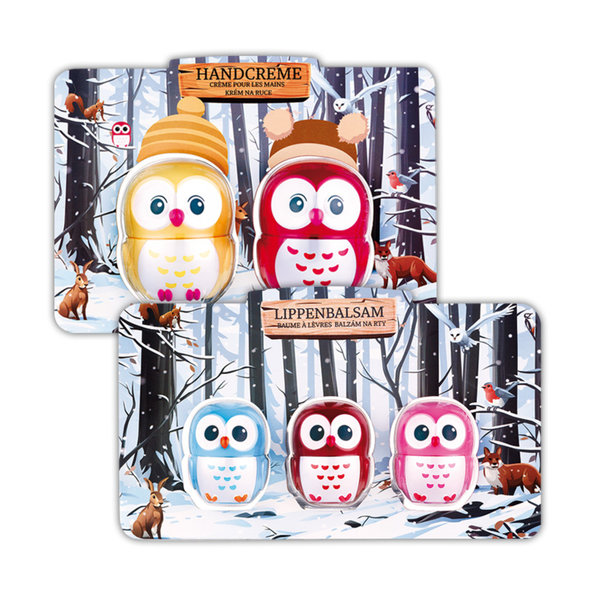 Bild 1 von 2K Lippenbalsam / Handcreme Eule
