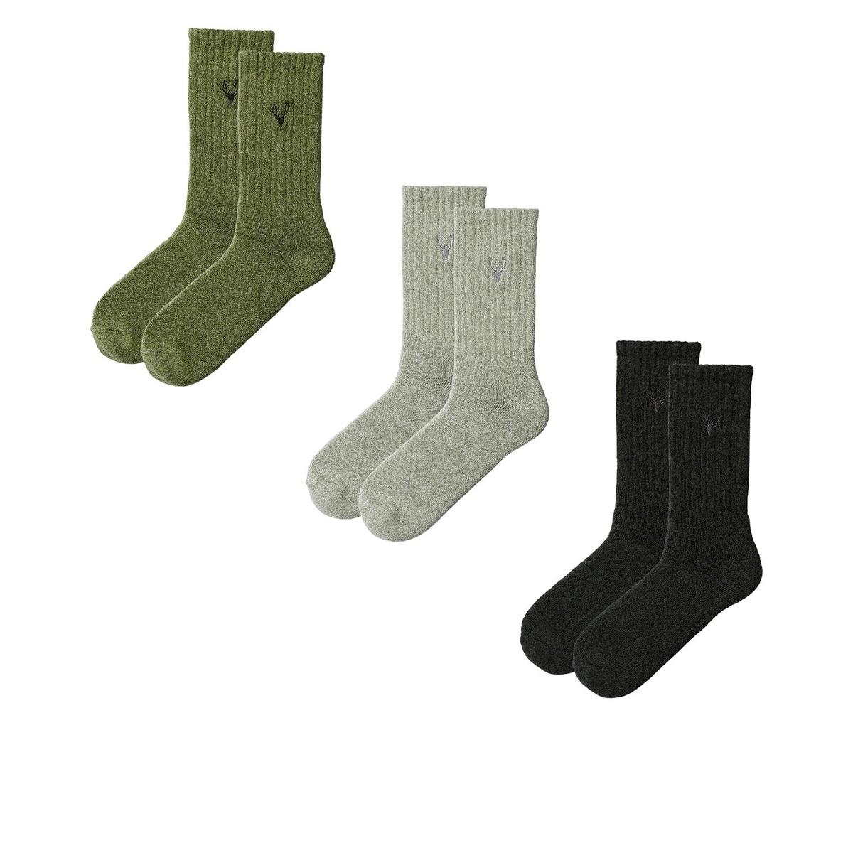 Bild 3 von UP2FASHION Herren Grobstrick-Socken, 3 Paar