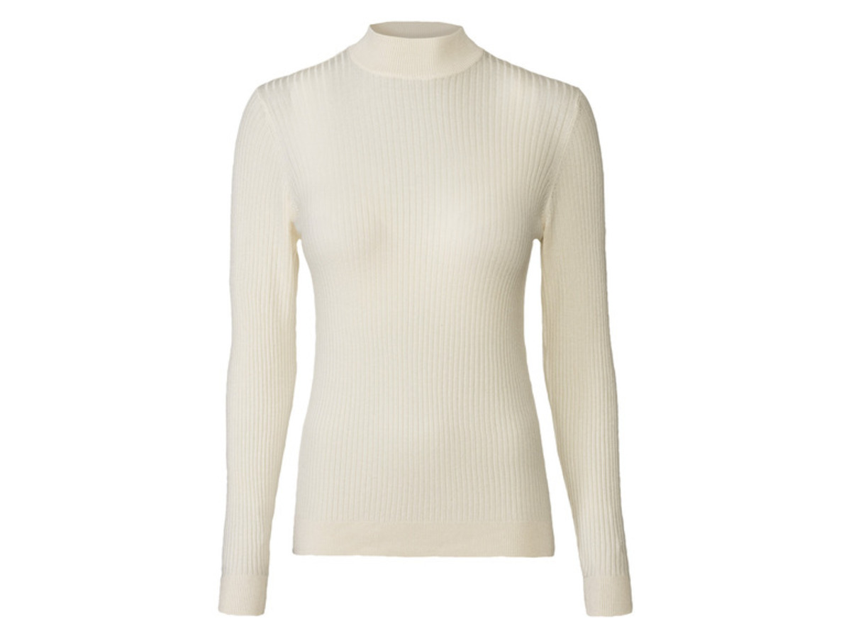 Bild 2 von esmara® Damen Pullover aus modischem Strukturstrick in Rippoptik