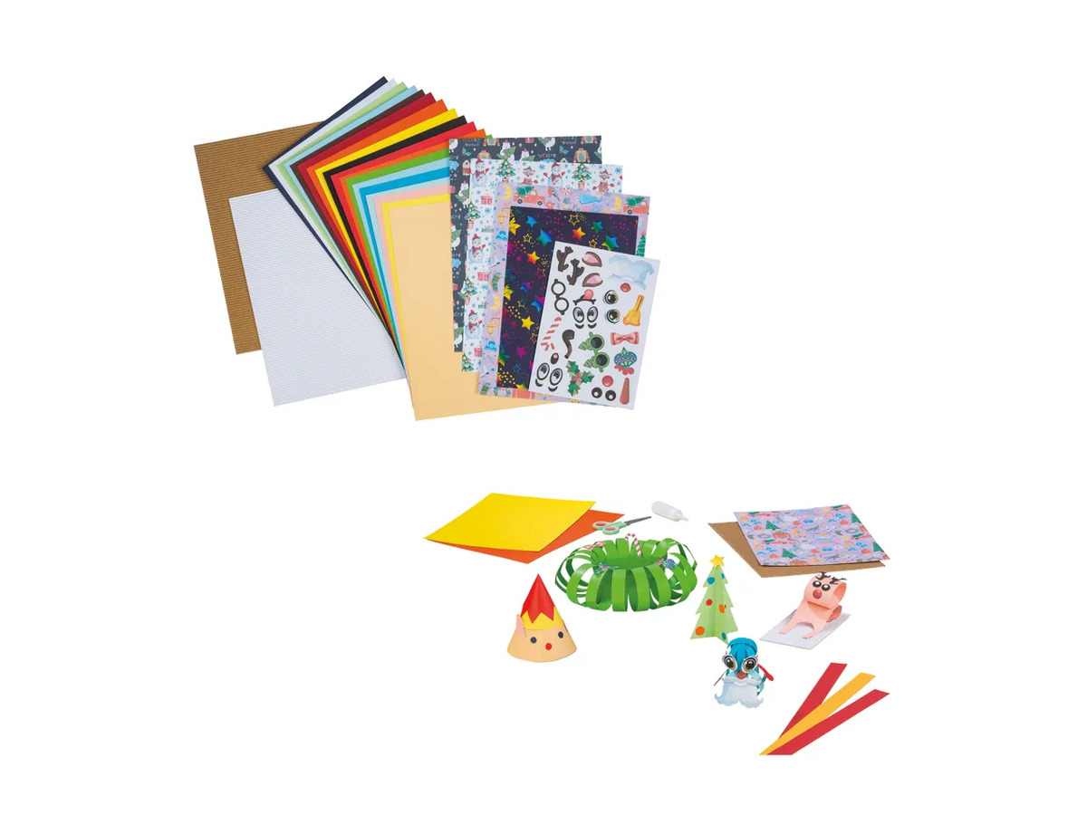 Bild 1 von crelando® Weihnachtsbastelset, 
         Set