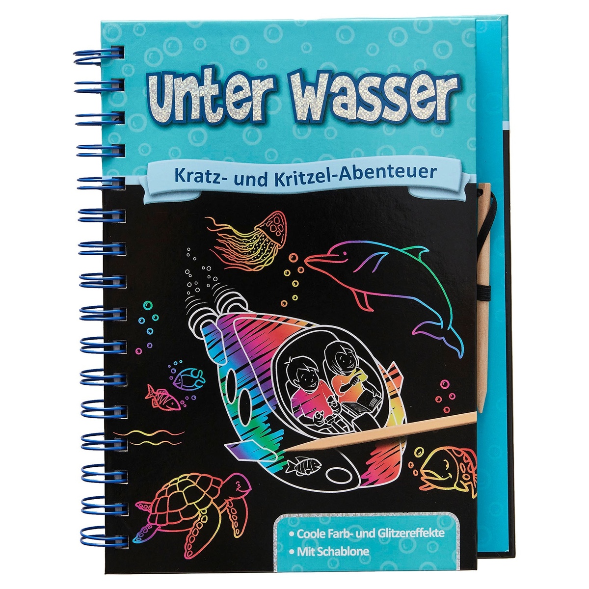 Bild 1 von Kratz- oder Wassermalbuch