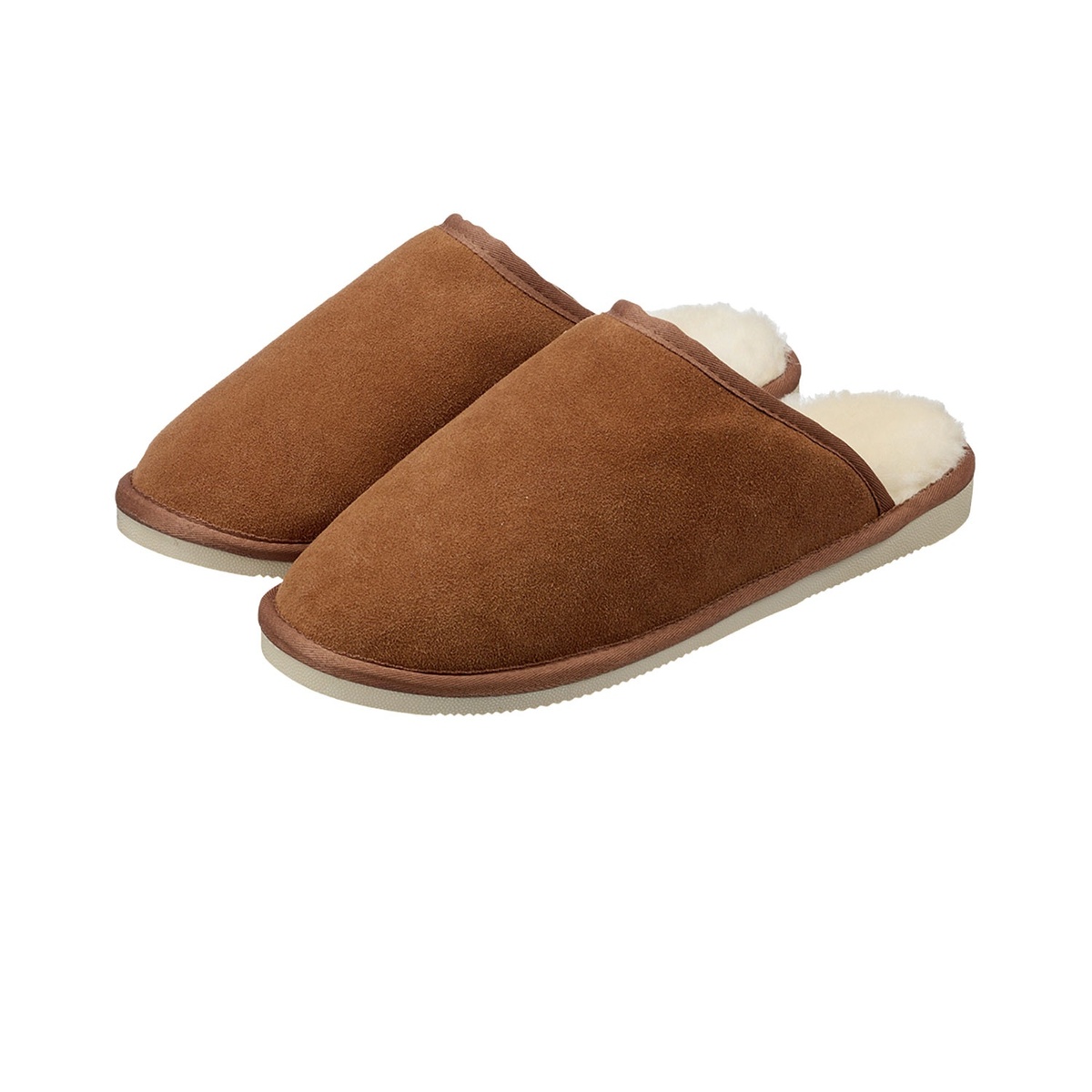 Bild 4 von Damen und Herren Lammfell-Hausschuhe