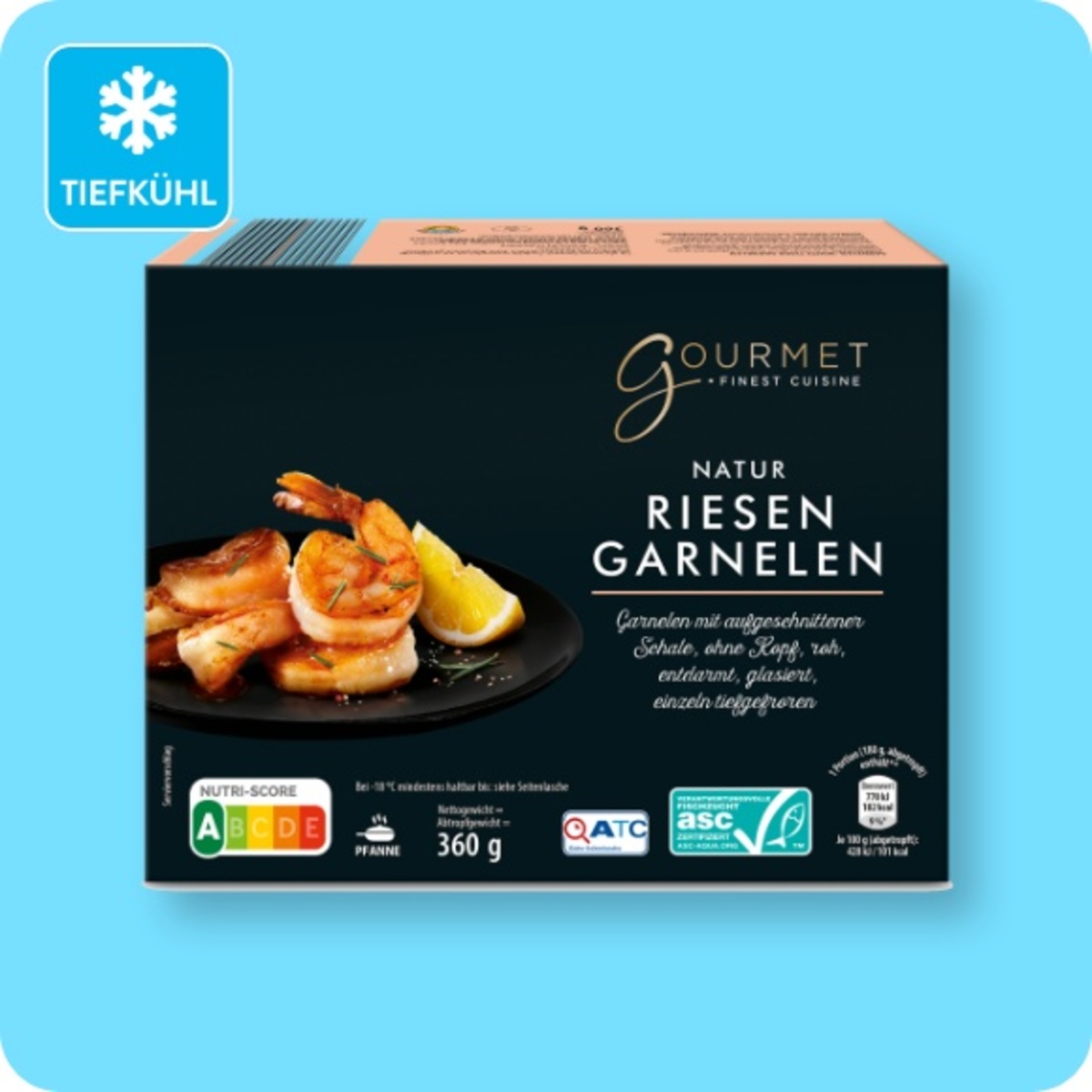 Riesengarnelen mit Schale von ALDI SÜD ansehen!