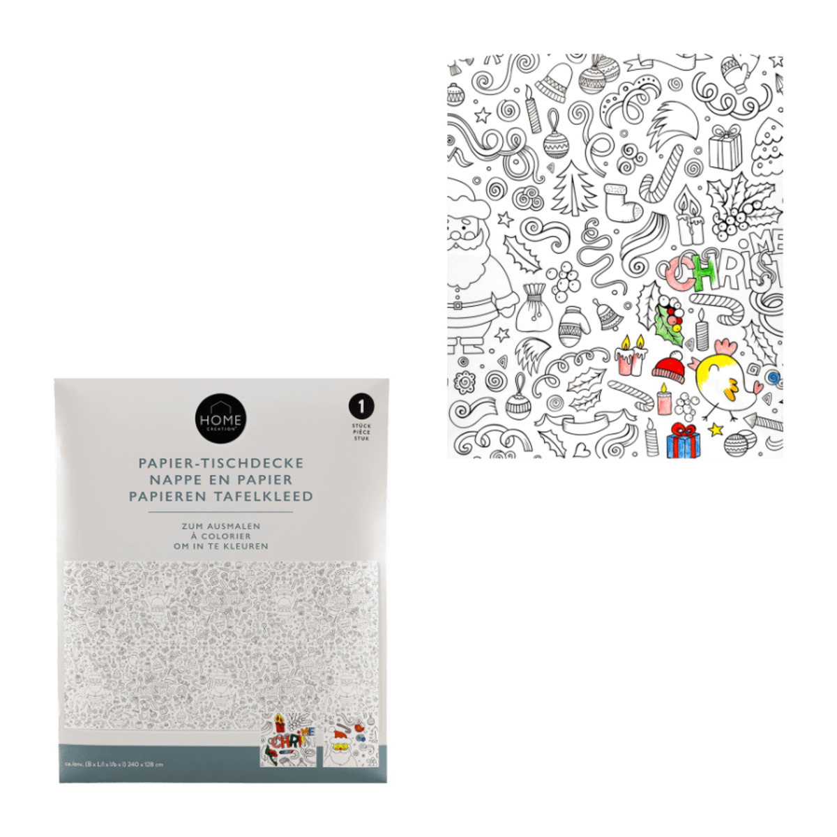 Bild 1 von HOME CREATION Papier-Tischdecke