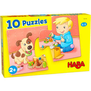 10 Puzzles - Mein Spielzeug Bunt