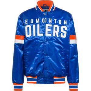 Starter Edmonton Oilers Polyjacke Herren Blau