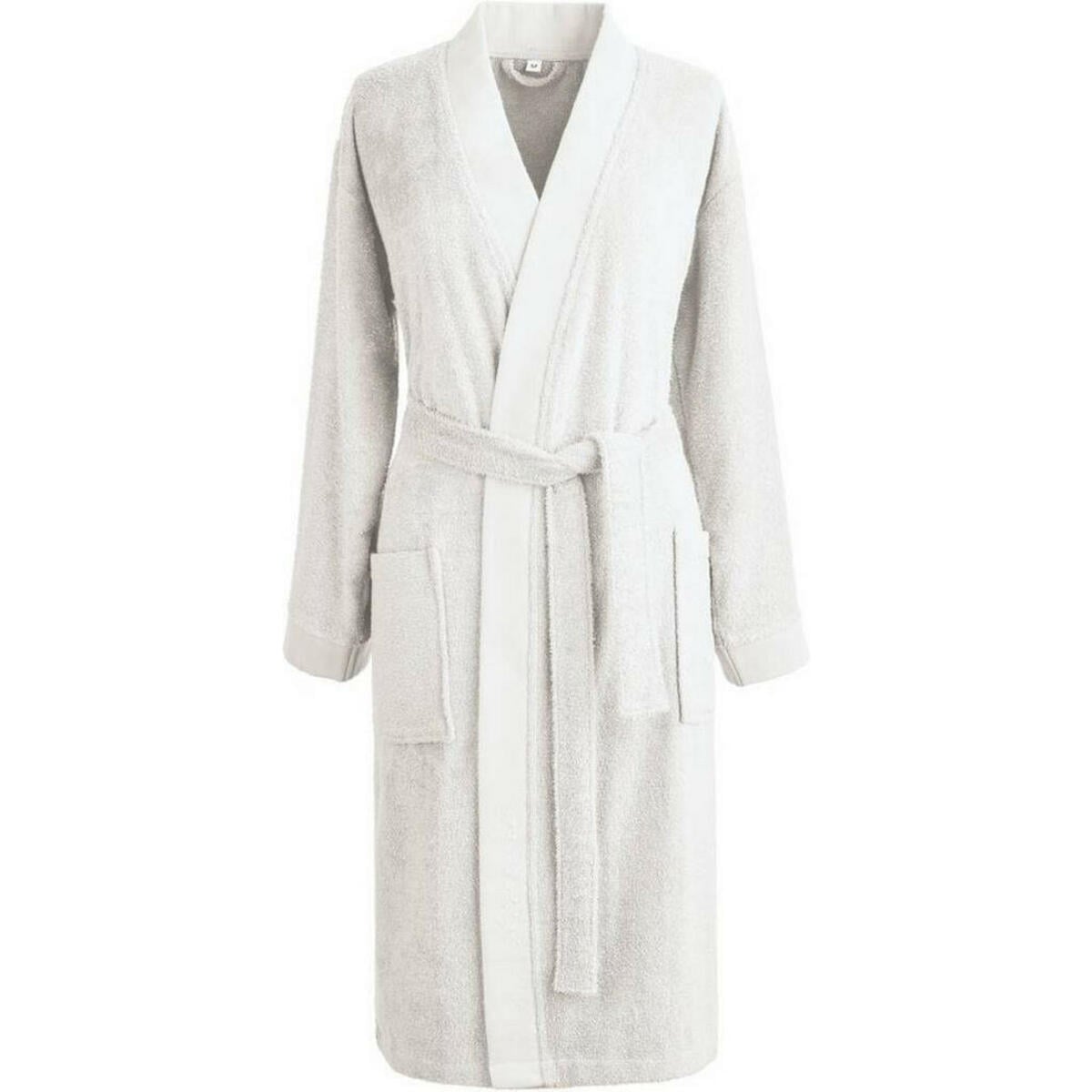 Bild 1 von Bio:Vio Bademantel Bonita, Weiß, Textil, Uni, unisex, hochwertige Qualität, atmungsaktiv, Badtextilien, Bademäntel