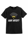 Bild 1 von KIDSWORLD T-Shirt ECHT JETZT?, Spruch, Schwarz