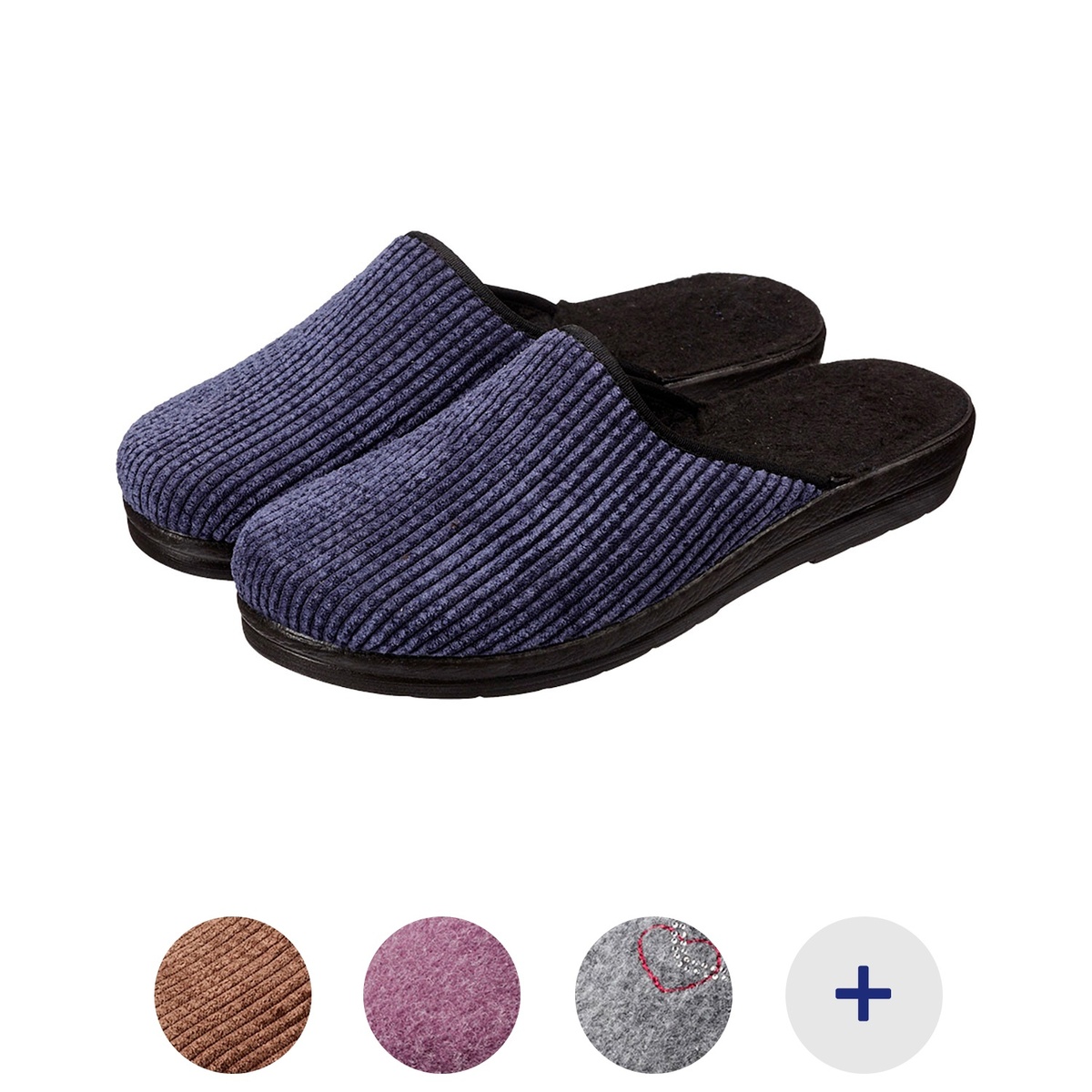 Bild 1 von Damen und Herren Pantoletten