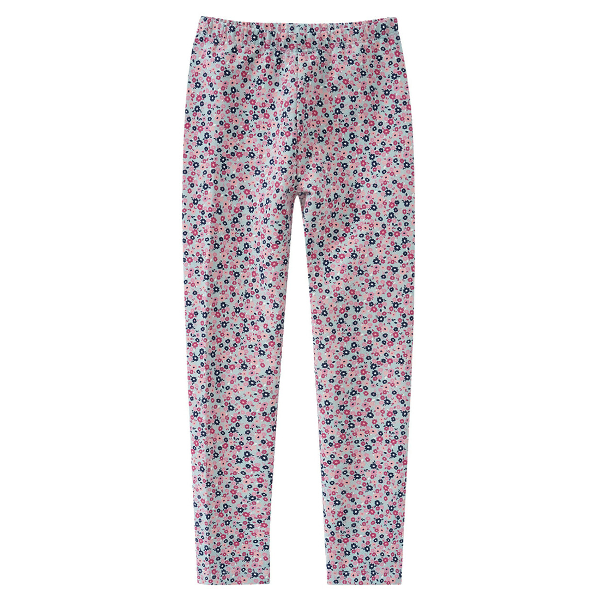 Bild 1 von Mädchen Leggings im Millefleur-Dessin MINTGRÜN