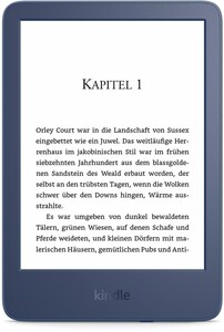 Kindle 6" (2022) (16GB) E-Book Reader mit Spezialangeboten blau