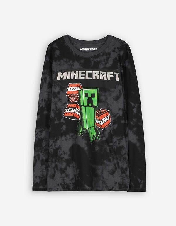 Bild 1 von Kinder Langarmshirt - Minecraft