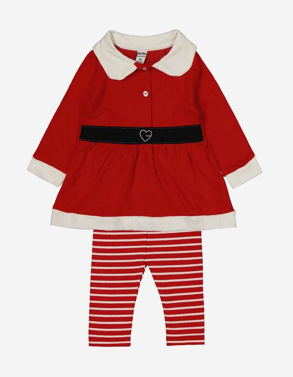 Bild 1 von Baby Set aus Kleid und Leggings - Weihnachten