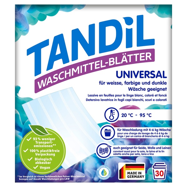 Bild 1 von TANDIL Waschmittel-Blätter