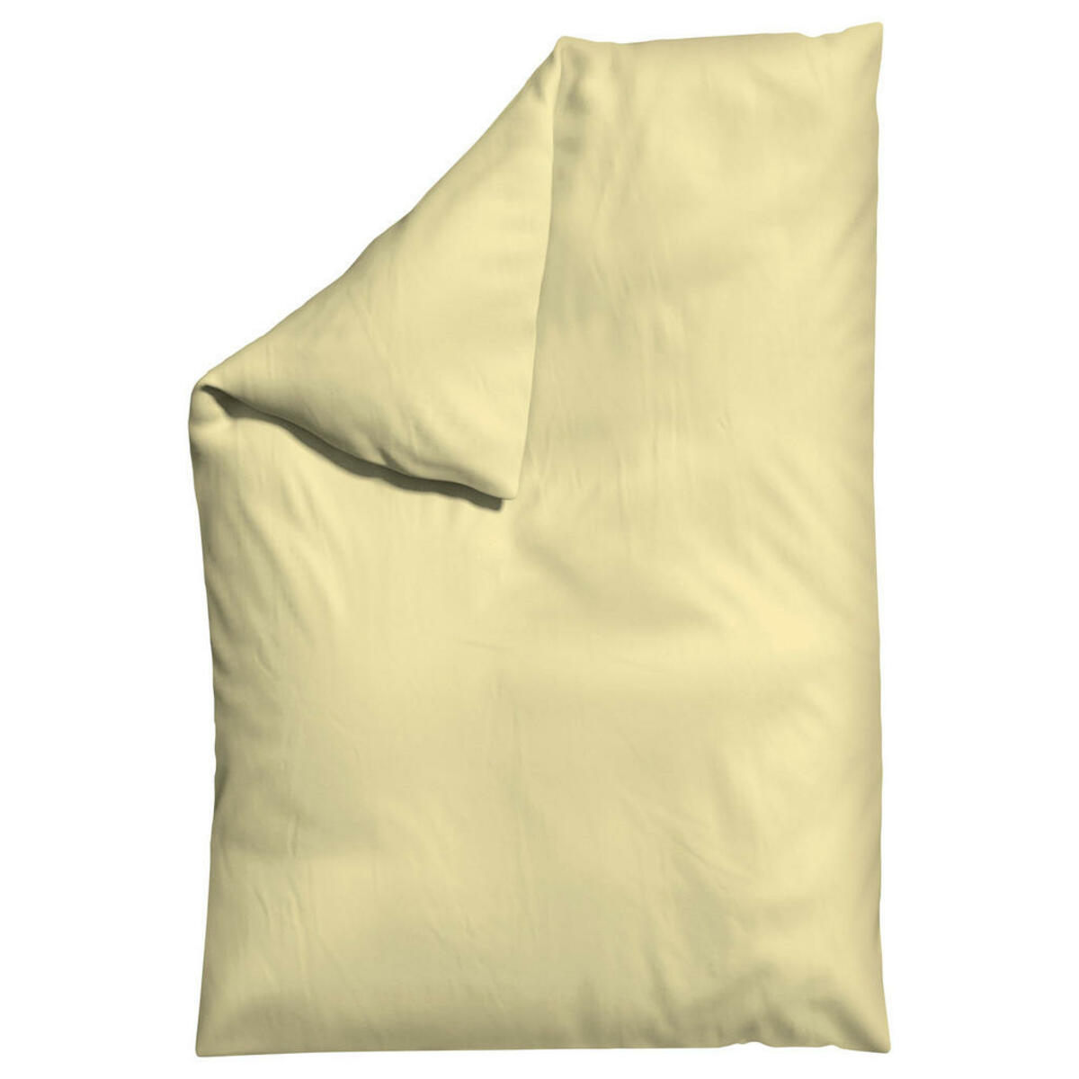 Bild 1 von Schlafgut Bettdeckenbezug, Gelb, Textil, Uni, 135-140 cm, Textiles Vertrauen - Oeko-Tex®, AZO-frei, Bsci, Oeko-Tex® Standard 100, pflegeleicht, atmungsaktiv, bügelleicht, schadstoffgeprüft, weich